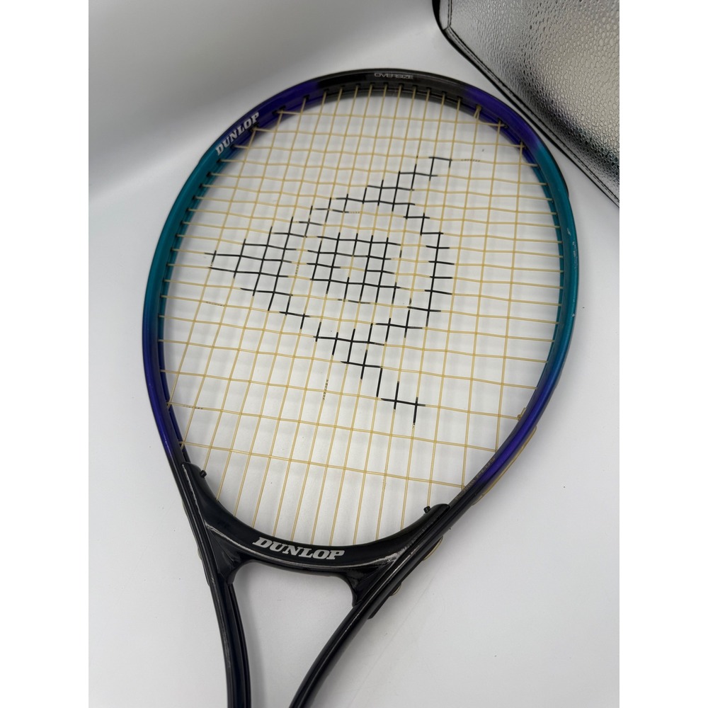 Dunlop Power Plus‎ Oversize Tennis Racquet MultiColor Frame No. 4 4.5 Inch